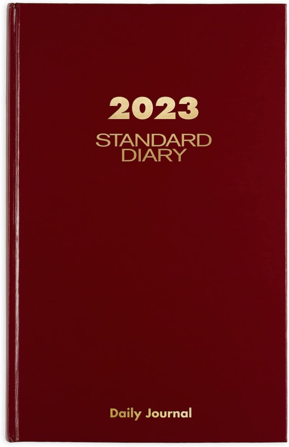 230816082813587_1 2022 Diary by AT-A-GLANCE, Standard Daily Diary, 7-3/4" x 12", Large, Red (SD37613) - Image 1